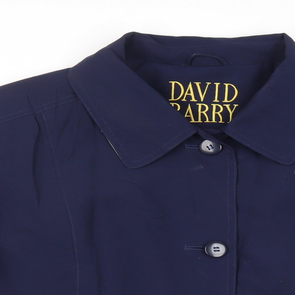 Womens UK Size 20 David Barry Blue Jacket