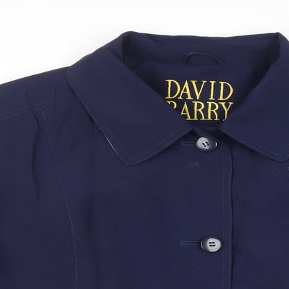 Womens UK Size 20 David Barry Blue Jacket