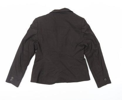Womens UK Size 10 Debenhams Brown Jacket