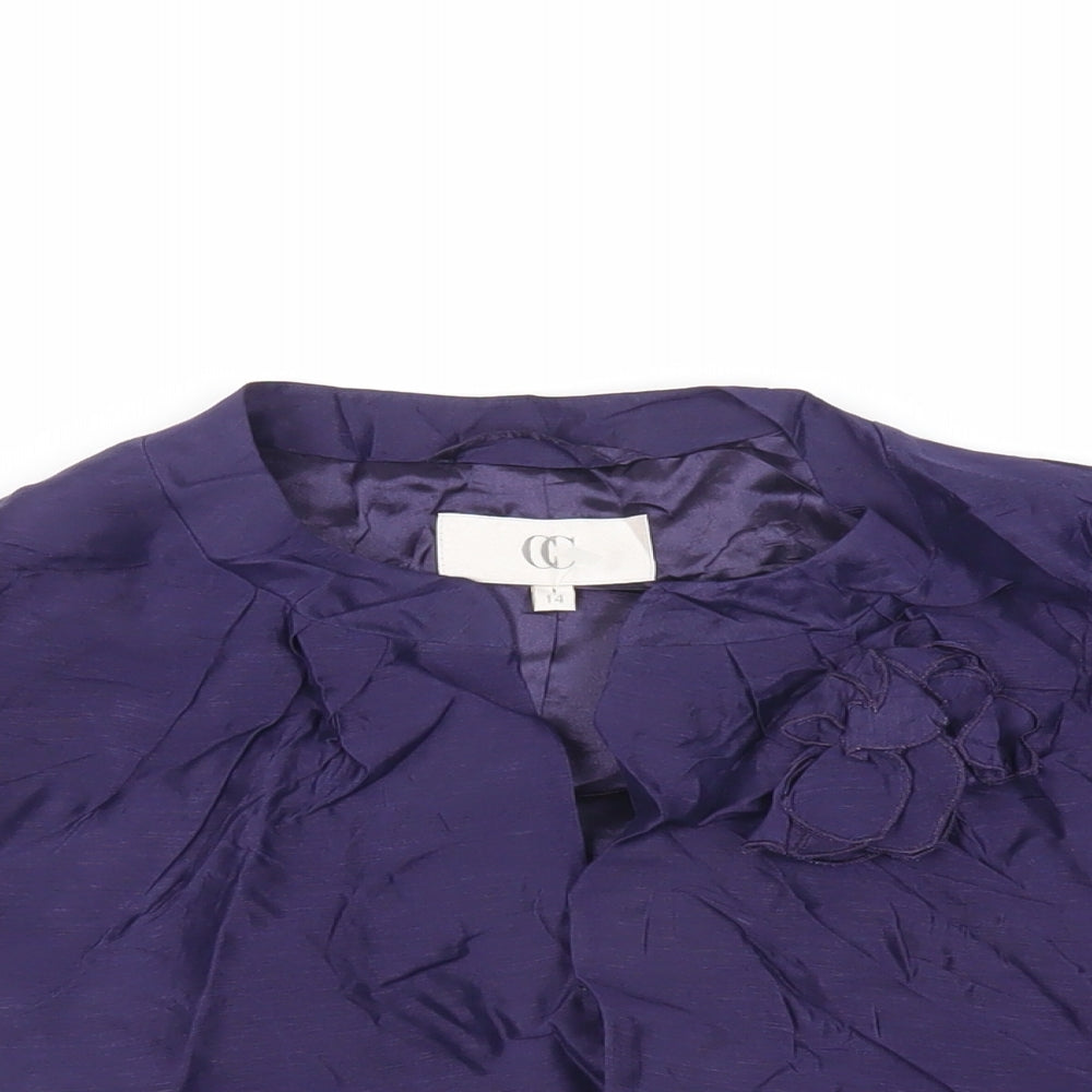 Womens UK Size 14 CC Purple Jacket