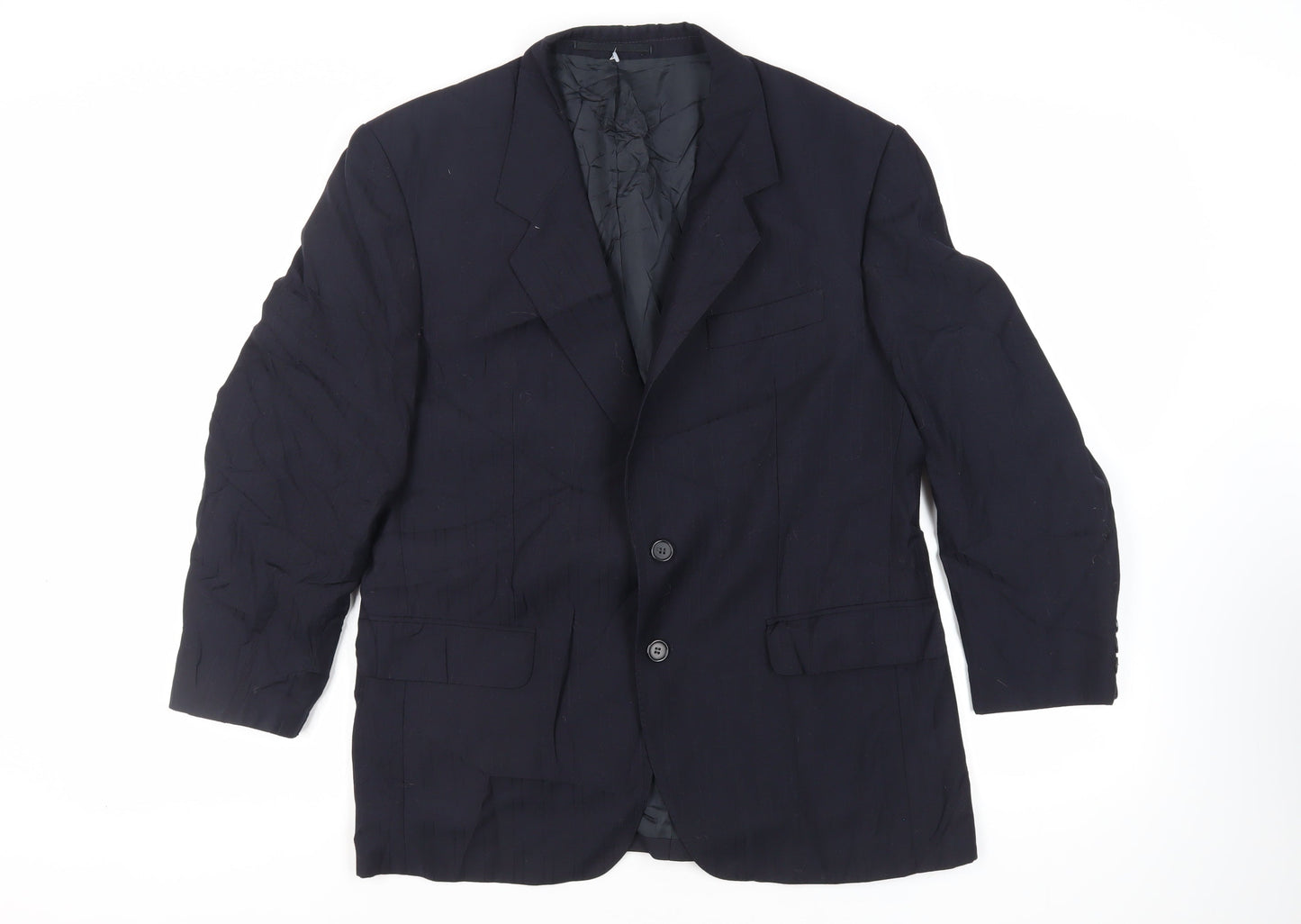 Mens UK Size 40 Varteks Regular Blue Suit Jacket
