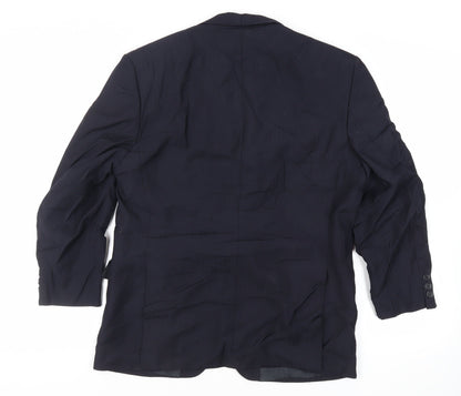 Mens UK Size 40 Varteks Regular Blue Suit Jacket