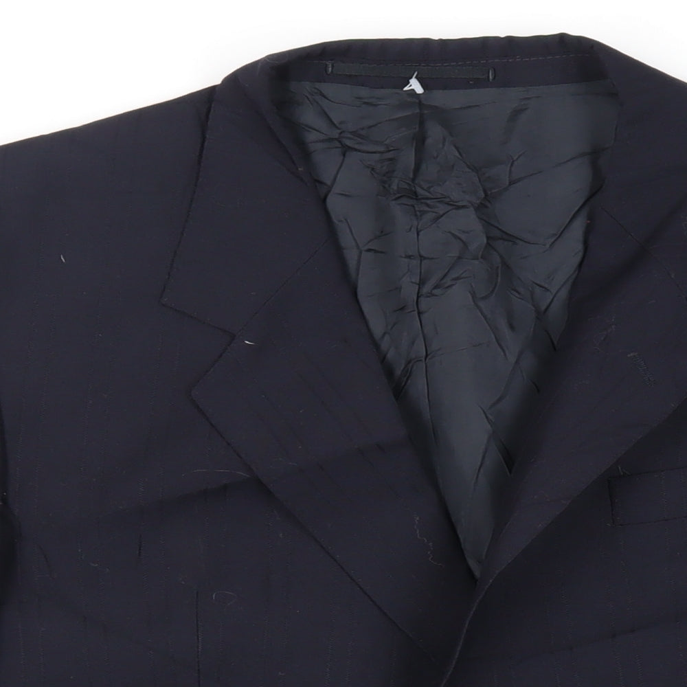Mens UK Size 40 Varteks Regular Blue Suit Jacket