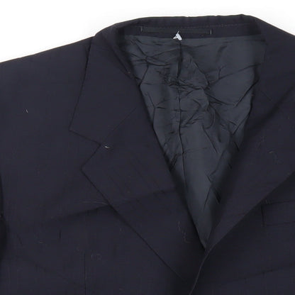Mens UK Size 40 Varteks Regular Blue Suit Jacket