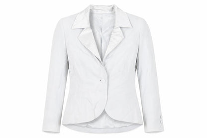 Presen De Luxe Womens Blue Jacket Blazer Size 12 Button