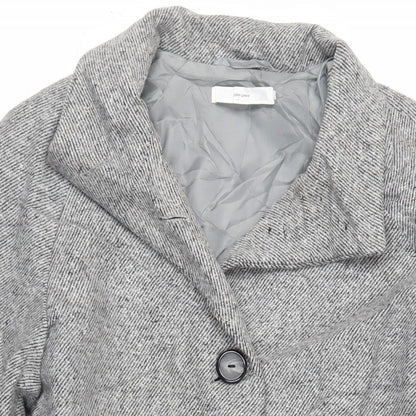 Womens UK Size 12 John Lewis Grey Overcoat