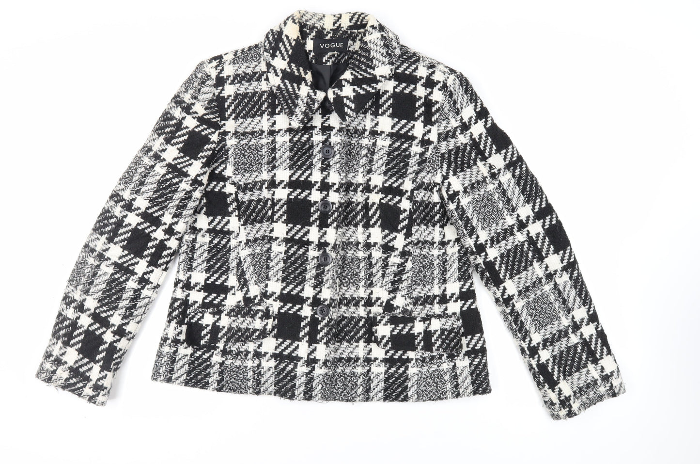 Womens UK Size 16 Vogue Black Jacket