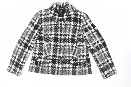 Womens UK Size 16 Vogue Black Jacket