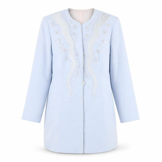 Womens UK Size 16 Condici Blue Overcoat