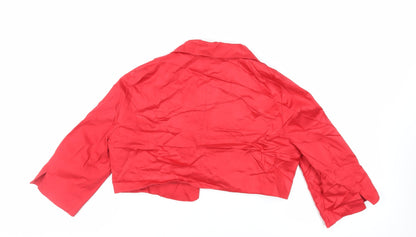 James Lakeland Womens Red Jacket Size 18