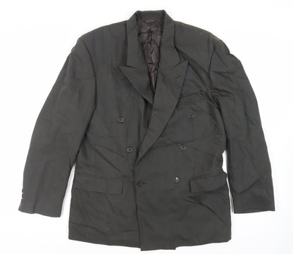 Mens UK Size 40 Burton Regular Green Suit Jacket