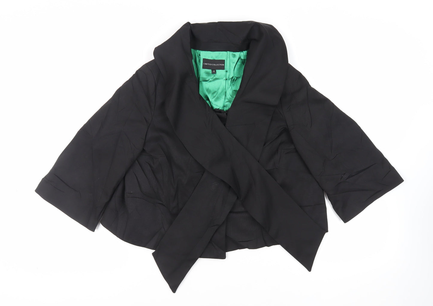 Womens UK Size 12 Marks and Spencer Black Jacket