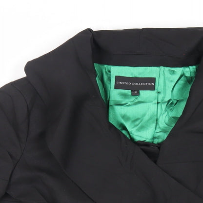 Womens UK Size 12 Marks and Spencer Black Jacket