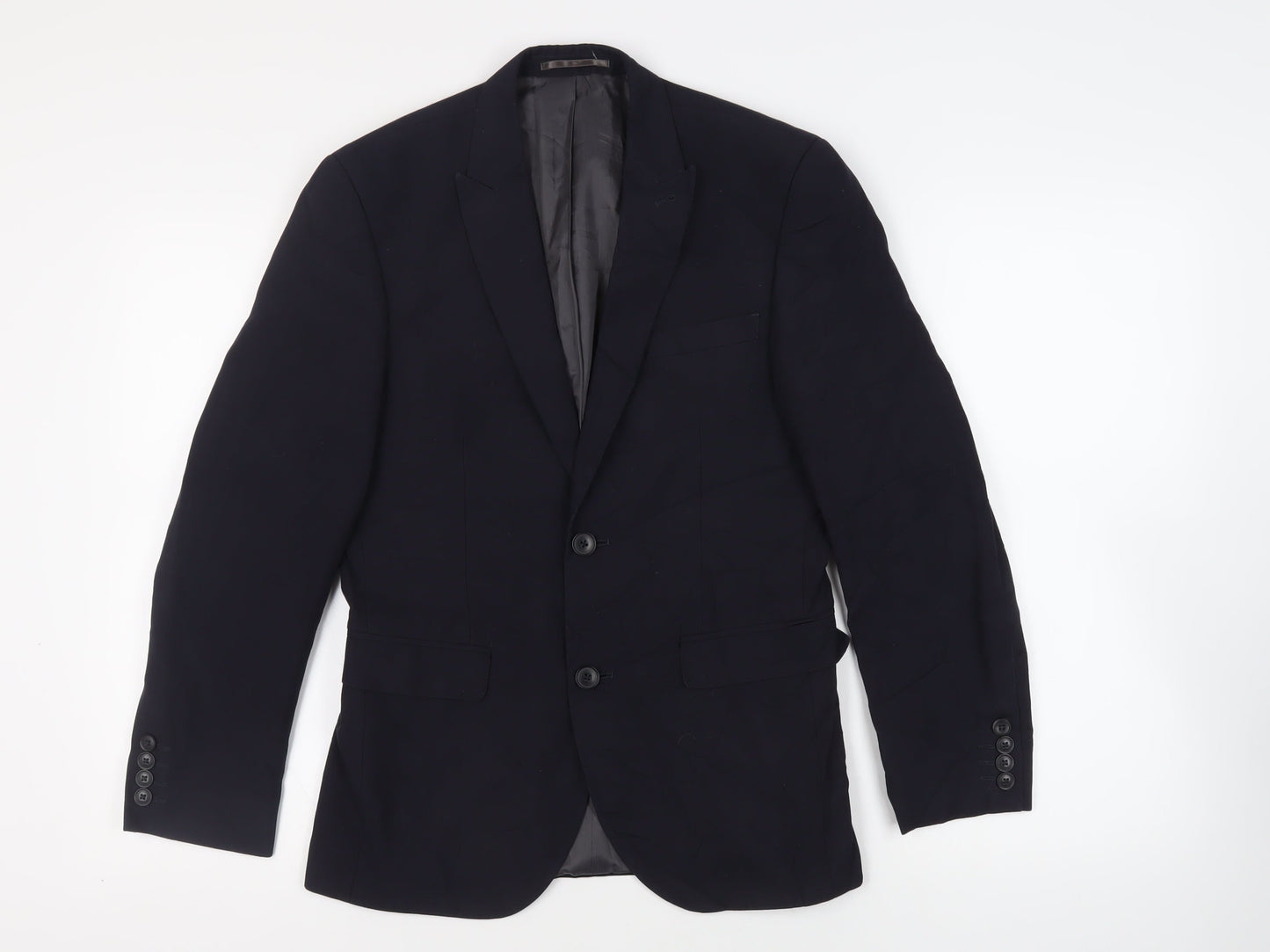 Mens UK Size 36 NEXT Regular Blue Suit Jacket