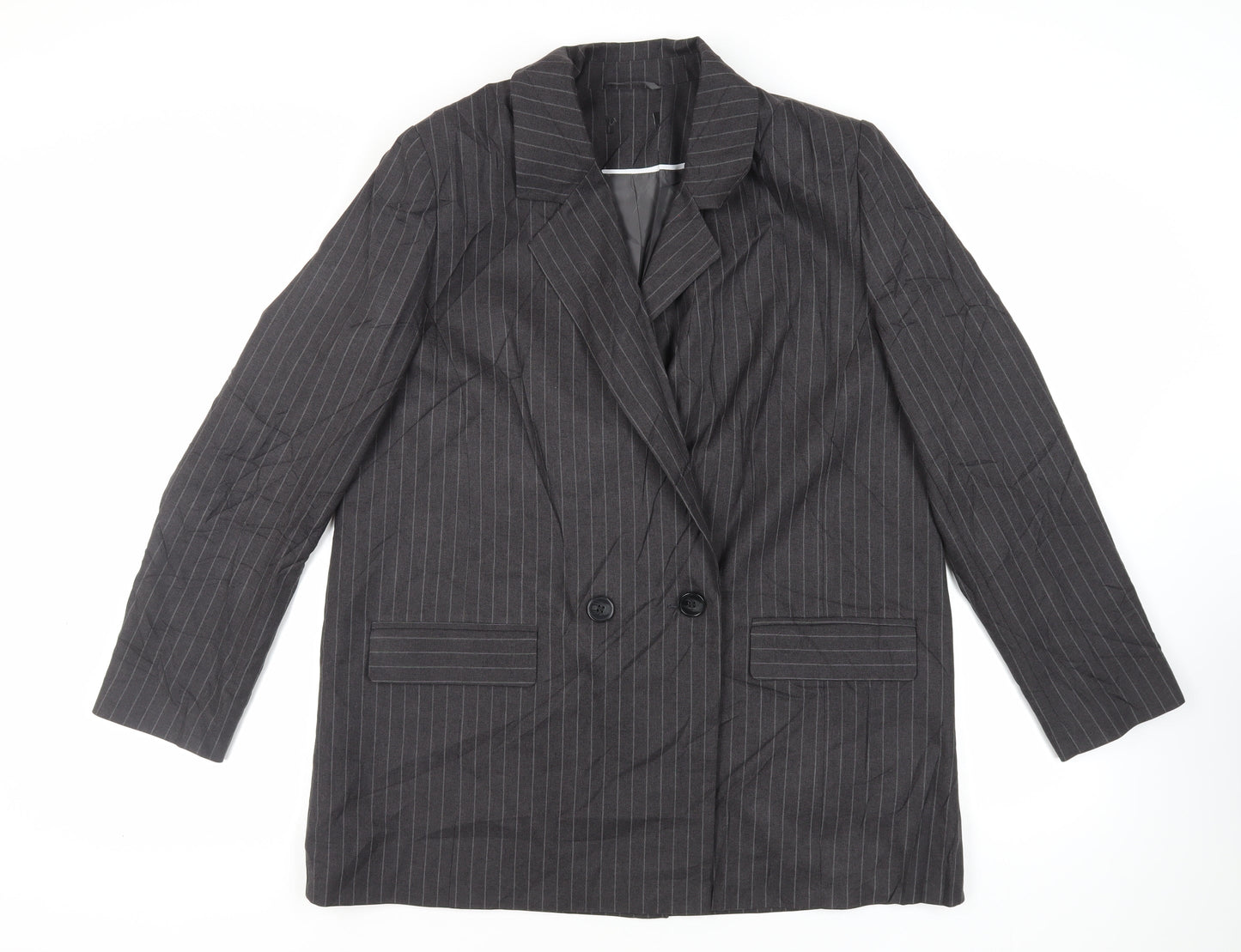 Womens UK Size 16 New Look Grey Jacket
