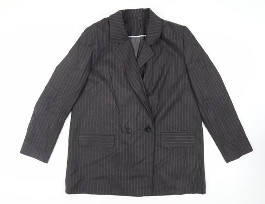 Womens UK Size 16 New Look Grey Jacket