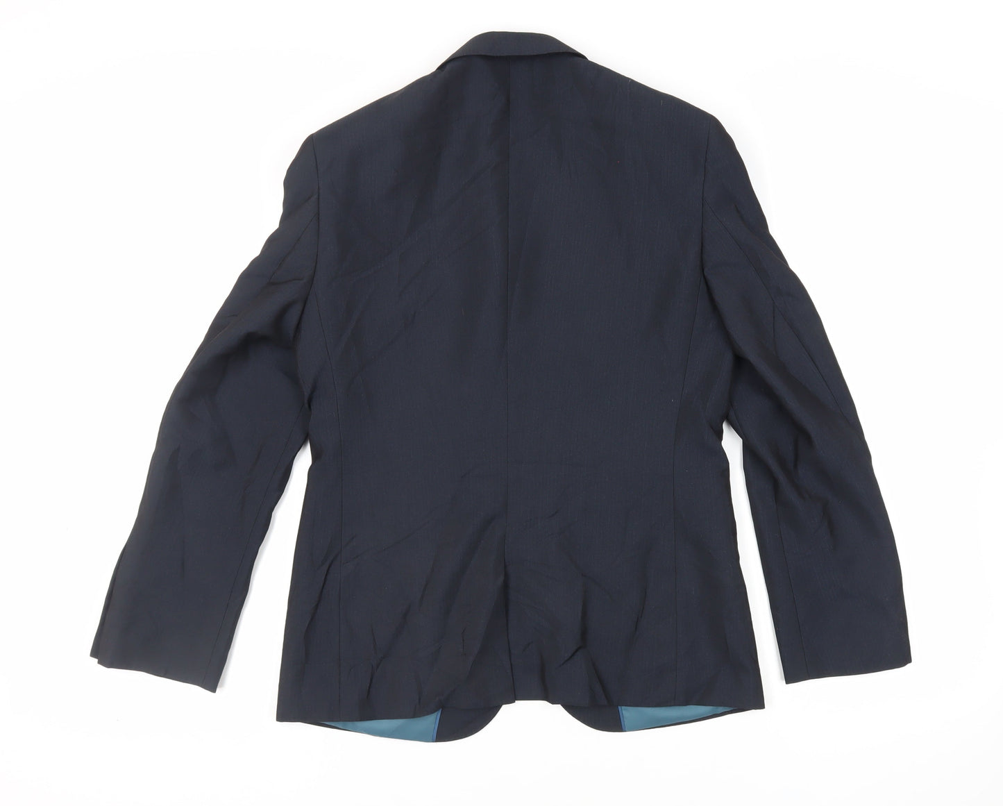 Mens UK Size 36 Marks and Spencer Regular Blue Suit Jacket