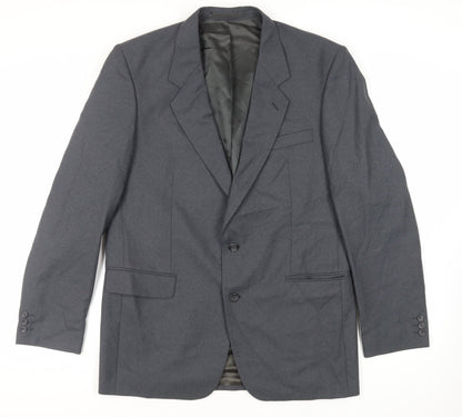 Mens UK Size 44 Varteks Regular Grey Suit Jacket