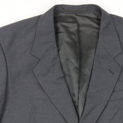 Mens UK Size 44 Varteks Regular Grey Suit Jacket