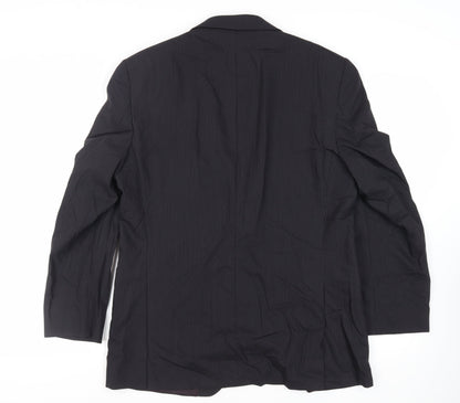 Mens UK Size 42 Marks and Spencer Regular Black Suit Jacket