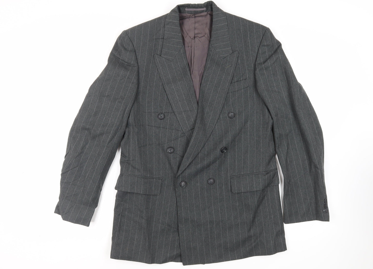 Mens UK Size 40 Varteks Regular Grey Suit Jacket