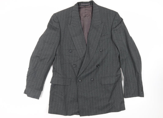 Mens UK Size 40 Varteks Regular Grey Suit Jacket