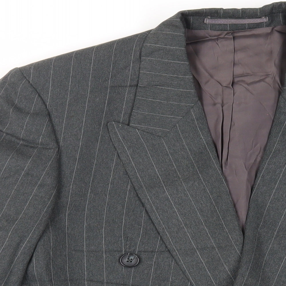 Mens UK Size 40 Varteks Regular Grey Suit Jacket