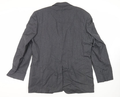 Mens UK Size 44 Burton Regular Grey Suit Jacket