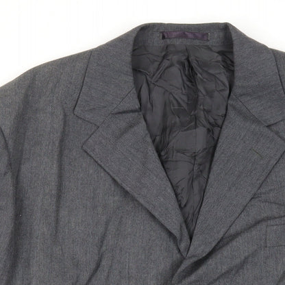 Mens UK Size 44 Burton Regular Grey Suit Jacket