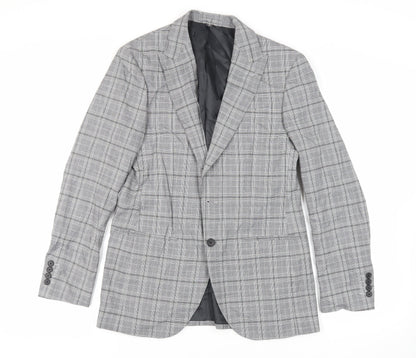 Mens UK Size 38 Marks and Spencer Regular Grey Suit Jacket