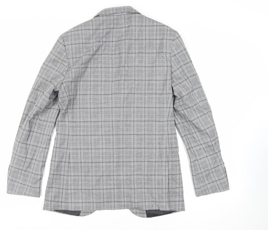 Mens UK Size 38 Marks and Spencer Regular Grey Suit Jacket