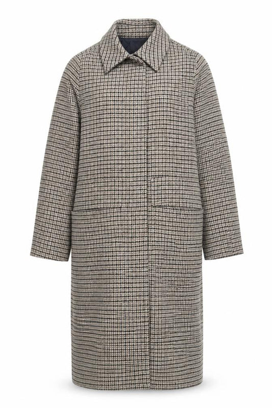 Womens UK Size 12 VILA Brown Overcoat