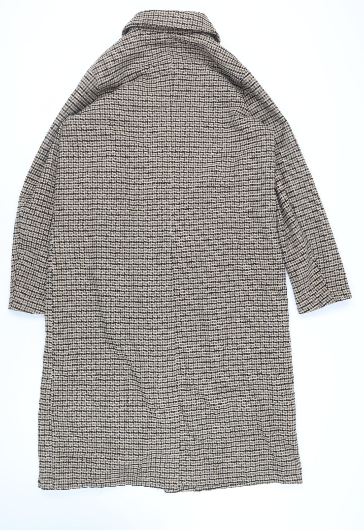 Womens UK Size 12 VILA Brown Overcoat