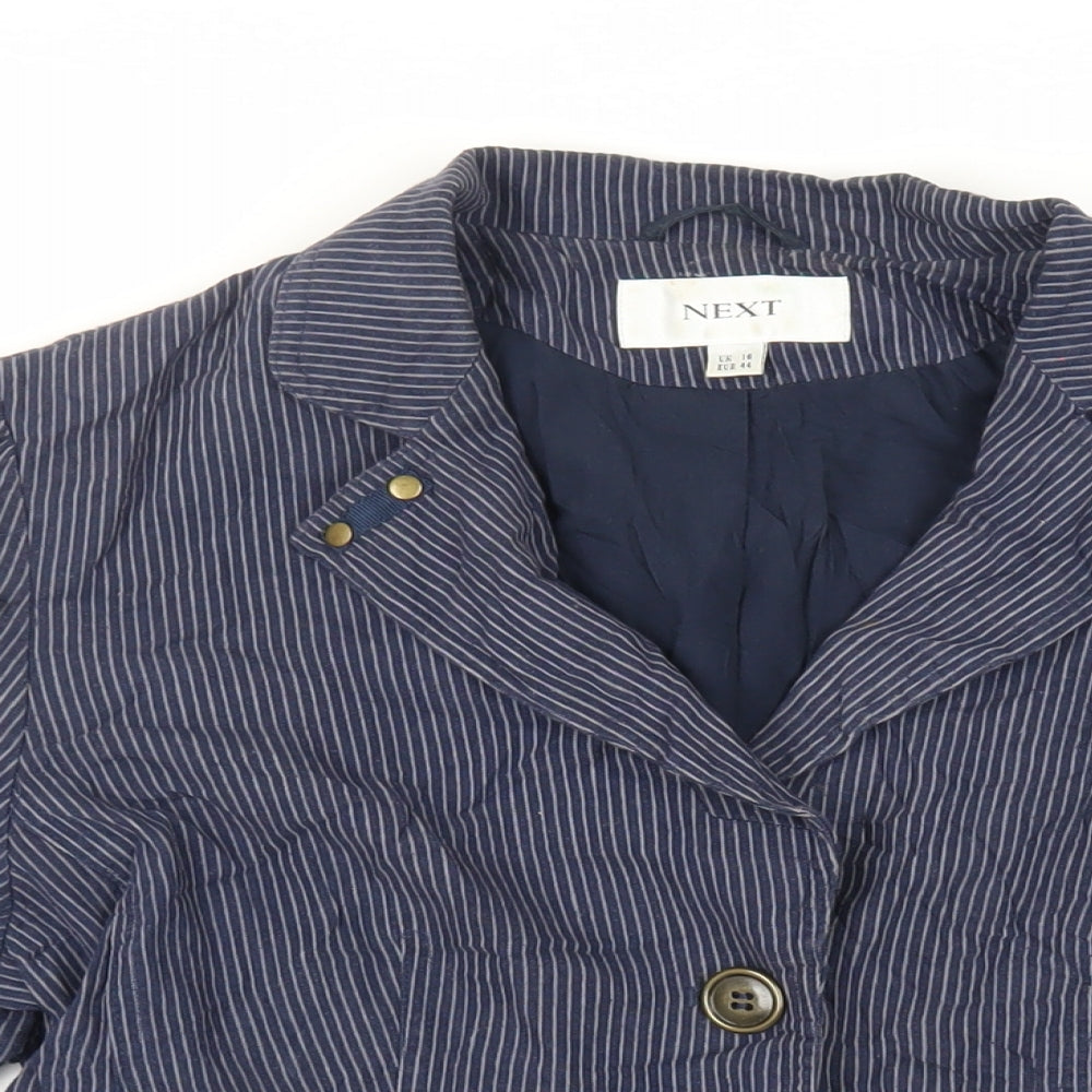 Womens UK Size 16 NEXT Blue Jacket