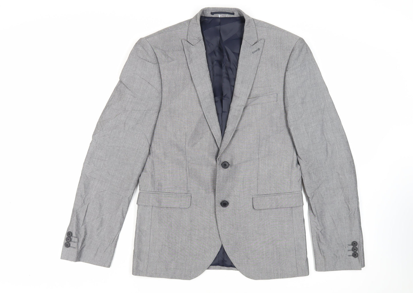 Mens UK Size 38 NEXT Regular Grey Suit Jacket