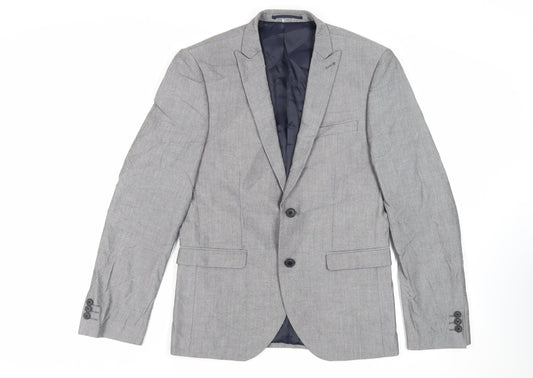 Mens UK Size 38 NEXT Regular Grey Suit Jacket