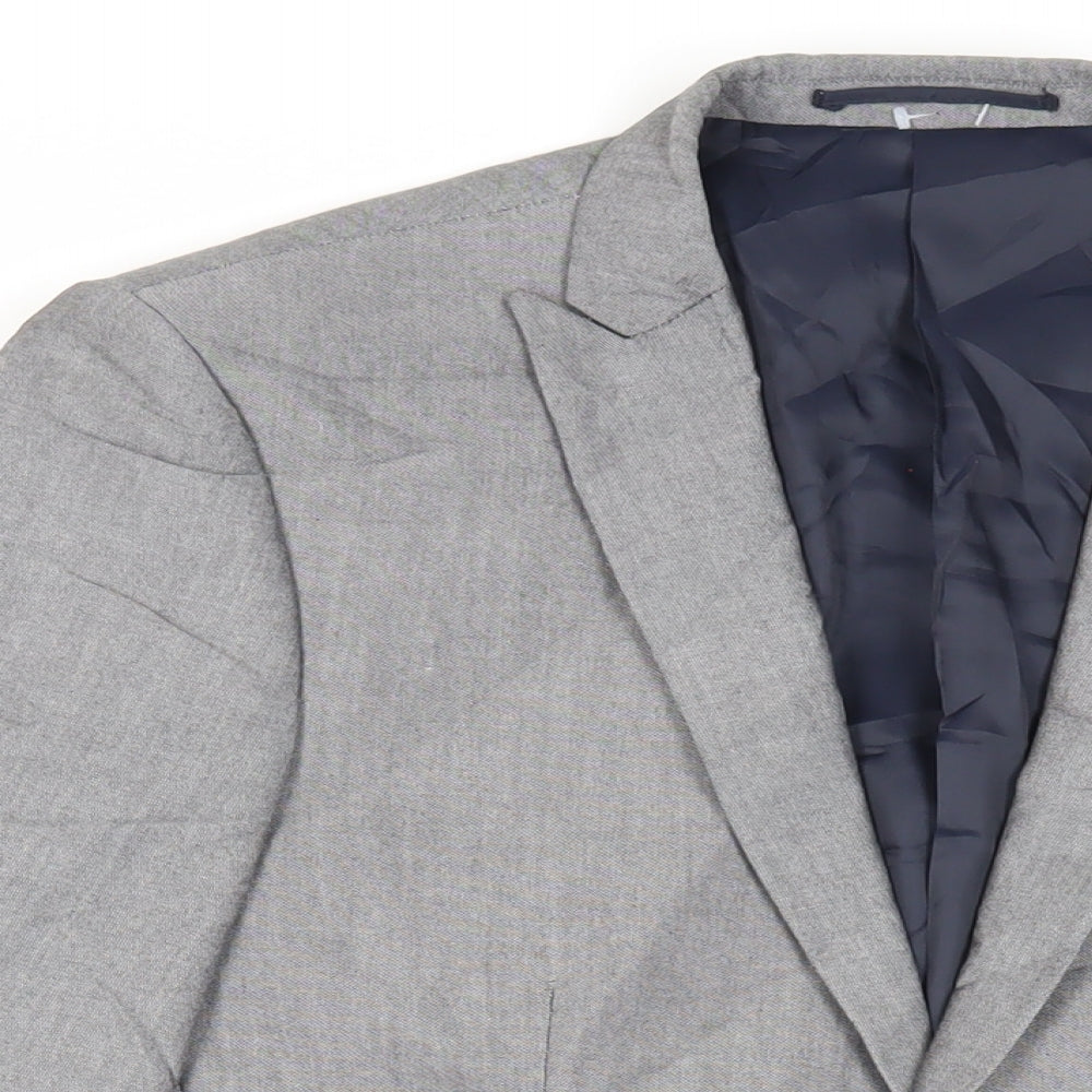 Mens UK Size 38 NEXT Regular Grey Suit Jacket