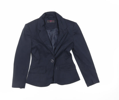 Womens UK Size 6 New Look Blue Jacket