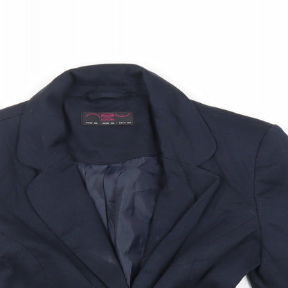 Womens UK Size 6 New Look Blue Jacket