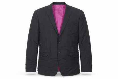 Mens UK Size 42 Paul Costelloe Regular Black Suit Jacket