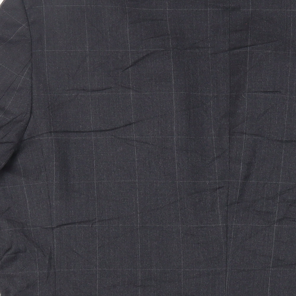 Mens UK Size 42 Paul Costelloe Regular Black Suit Jacket
