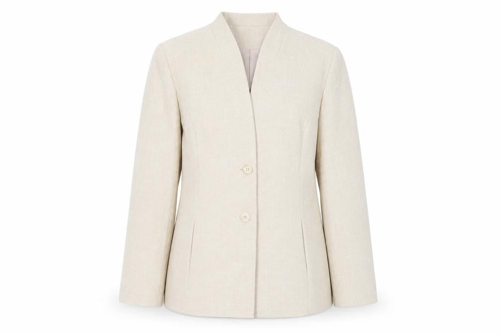 Womens UK Size 16 Classics Beige Jacket