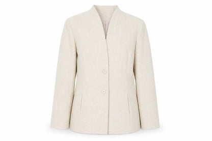 Womens UK Size 16 Classics Beige Jacket