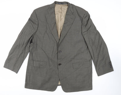 Mens UK Size 48 Marks and Spencer Regular Brown Suit Jacket