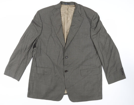 Mens UK Size 48 Marks and Spencer Regular Brown Suit Jacket