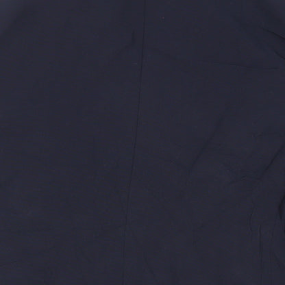 AMARANTO Womens Blue Jacket Blazer Size 18 Button