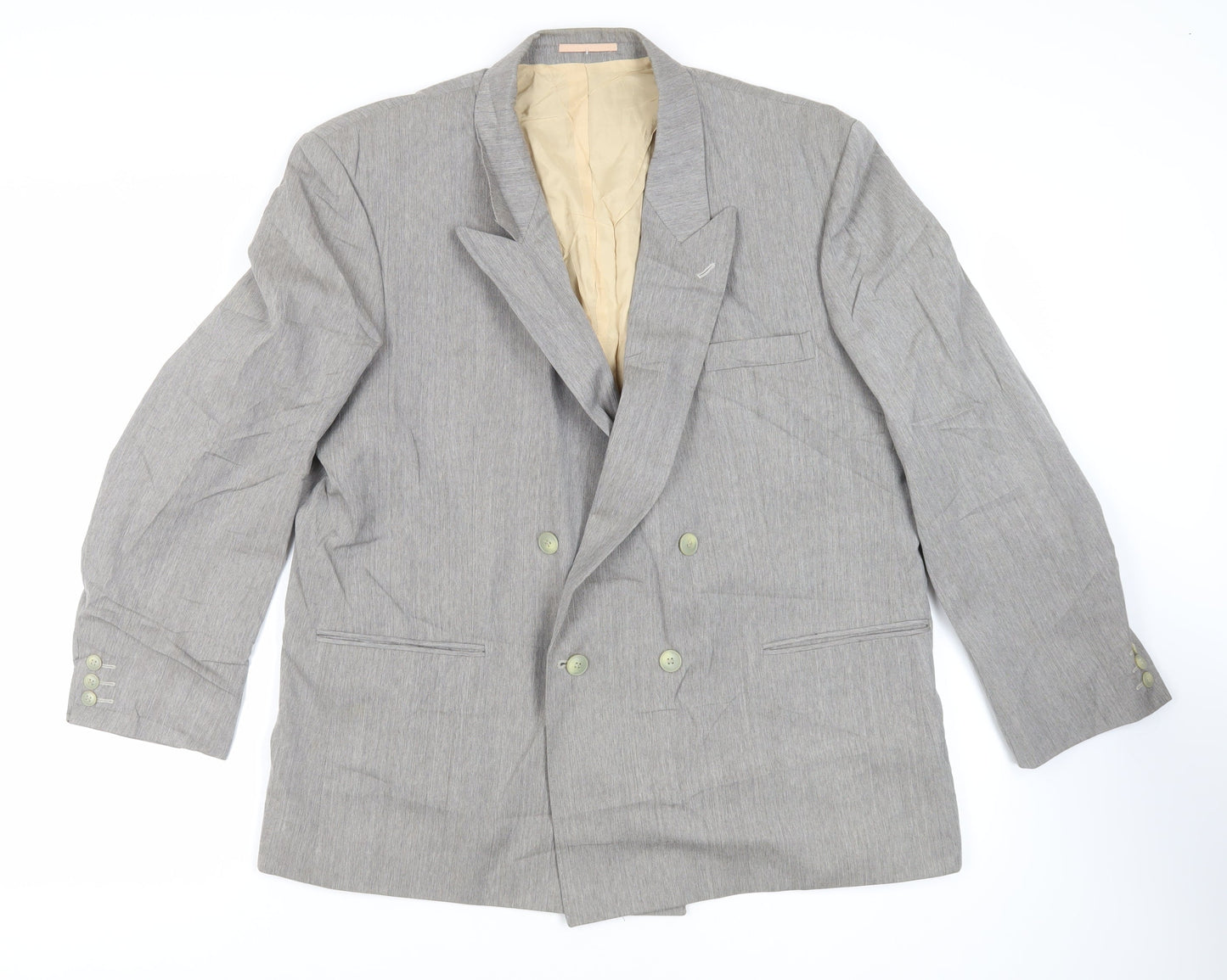 Mens UK Size 48 Hugo James Regular Grey Suit Jacket