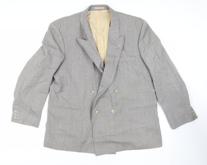 Mens UK Size 48 Hugo James Regular Grey Suit Jacket