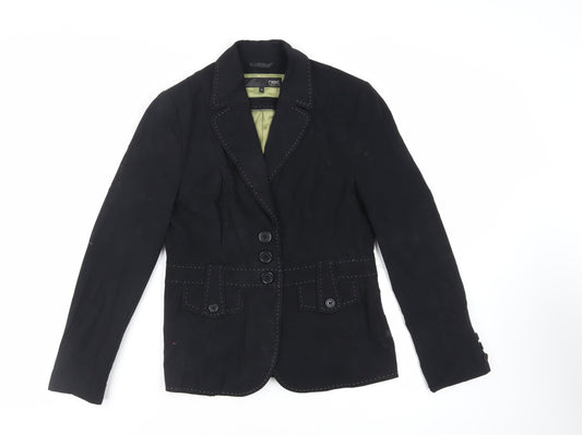 Womens UK Size 10 NEXT Black Jacket