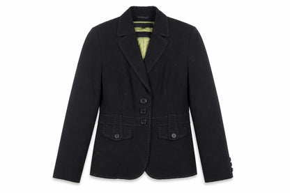 Next Womens Black Jacket Blazer Size 10 Button